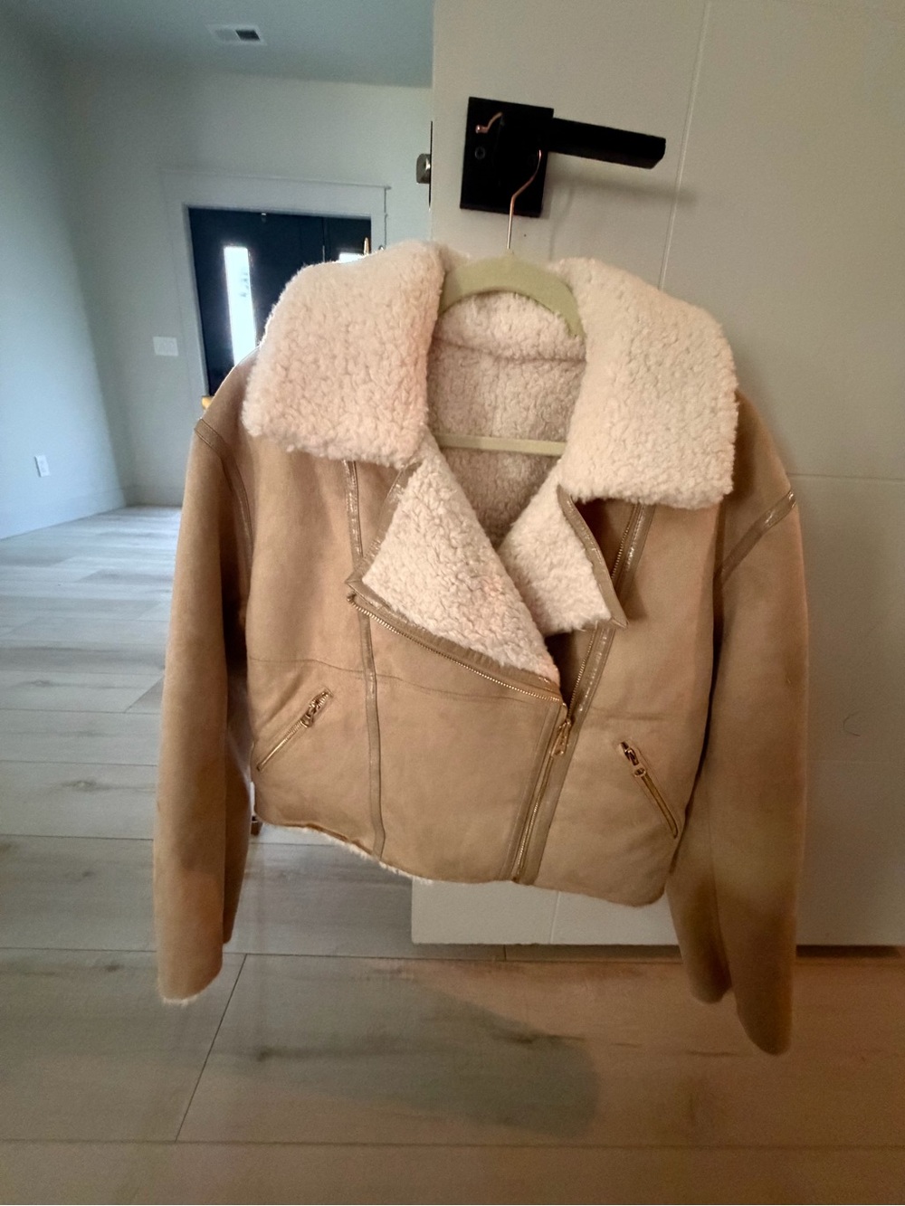CAMI NYC Faux Shearling rev jacket